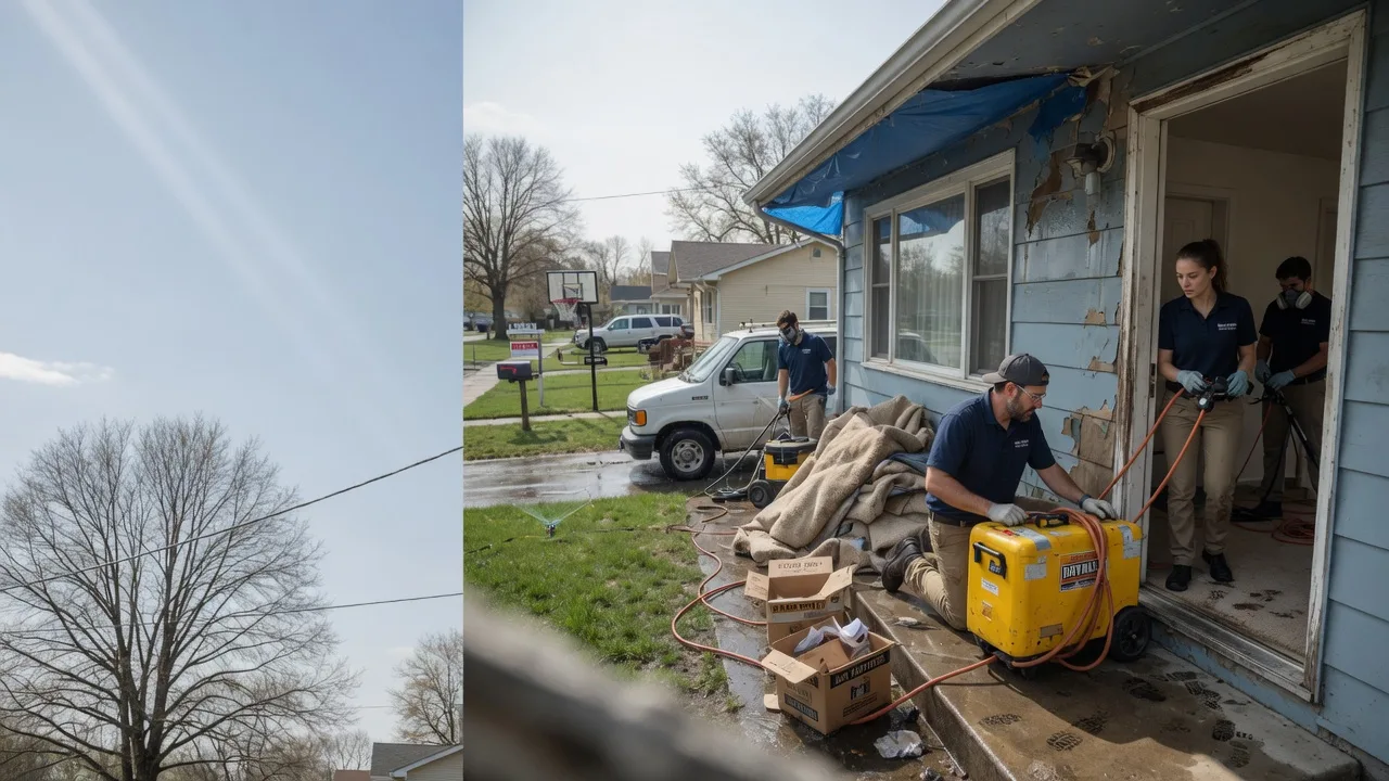 Basement Flood Cleanup in Milmay, NJ near me
